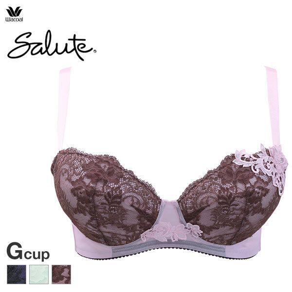 文胸G码Wacoal华歌尔Salute 19AW s16系列美胸奢华蕾丝3/4罩杯