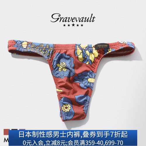 Gravevault日本制男士丁字内裤