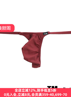 TM collection男士内裤日本制薄款柔软透气弹力贴身性感丁字T裤