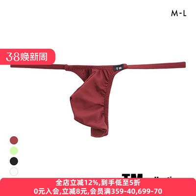 TM日本制薄款性感男士丁字内裤