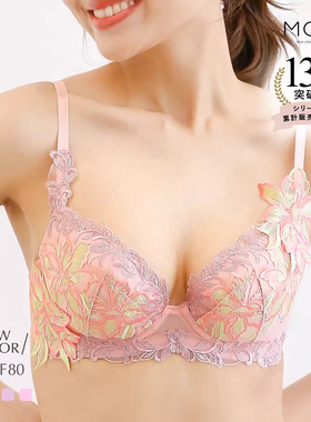 诗萝涵朵TIAM内衣女聚拢小胸收副乳文胸性感紫色美背蕾丝胸罩01