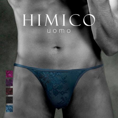 himico男士丁字T裤蕾丝性感薄款