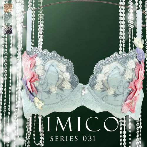 HIMICO聚拢收副乳性感刺绣文胸