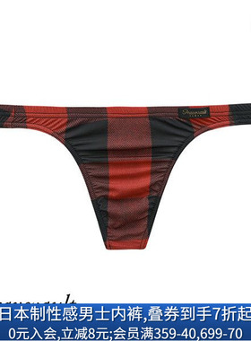 Gravevault男士内裤日本制轻薄透气柔软无痕性感低腰丁字T裤233