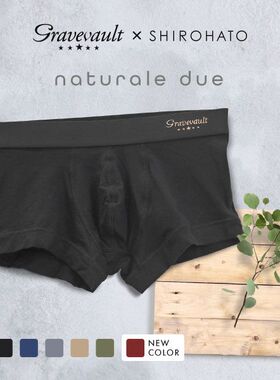 Gravevault男士内裤日本制轻薄透气无痕包臀性感低腰平角内裤103