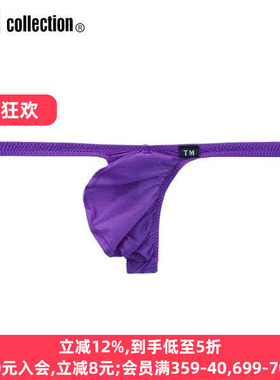 TM collection男士内裤日本制柔软弹力亲肤立体性感低腰丁字T裤