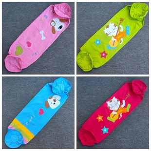 外贸清仓各种拼布刺绣卡通图案活泼可爱圆柱体大童、成人抱枕枕套