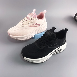 鹭威运动鞋女2026年春季新款双网透气轻便防滑学生百搭休闲跑步鞋