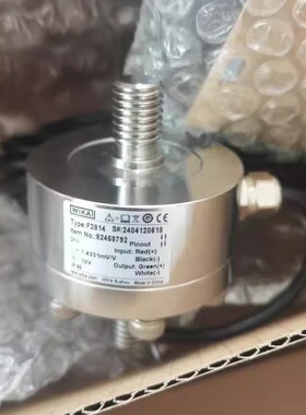 WIKA 力传感器 F2814 拉压双向力 配B1936 放大器电压输出