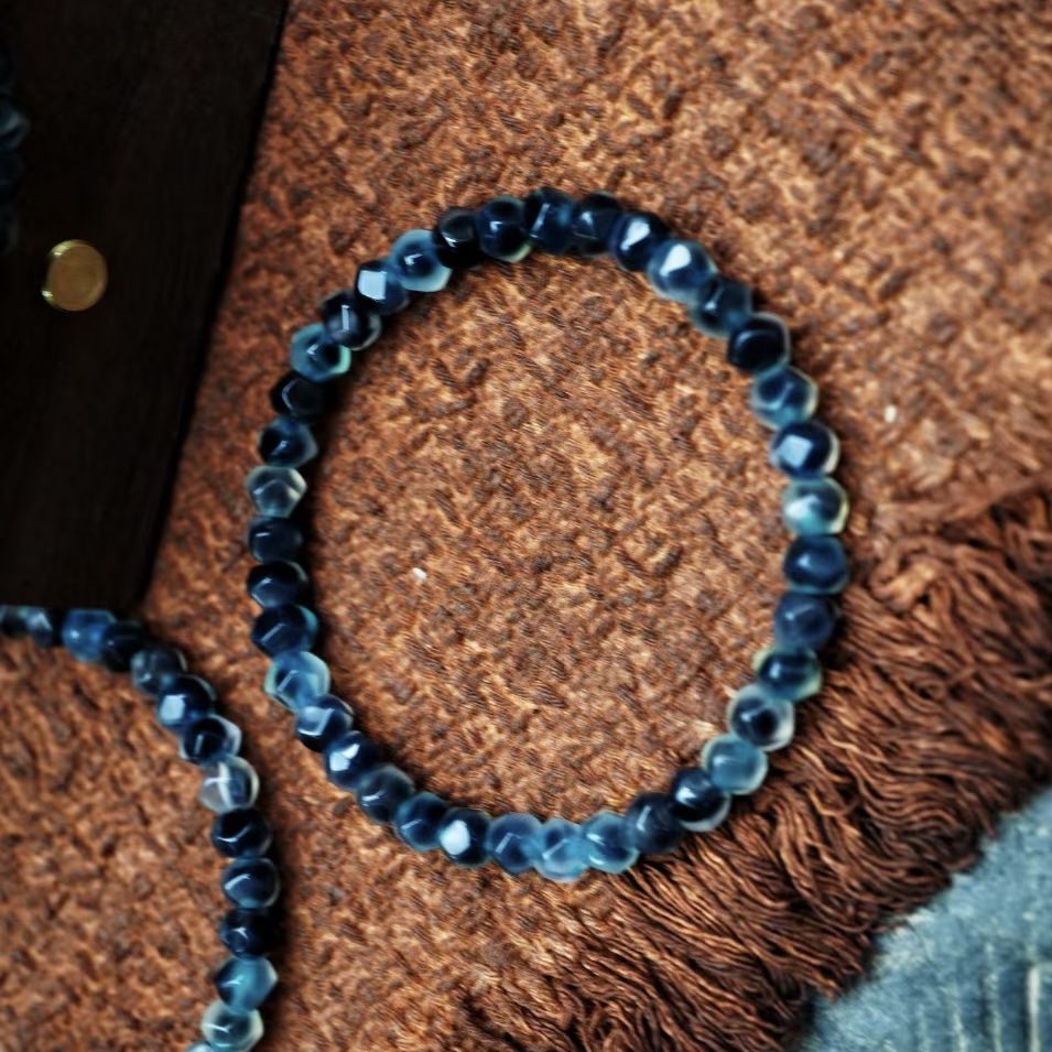 糖心玛瑙手工无相手串