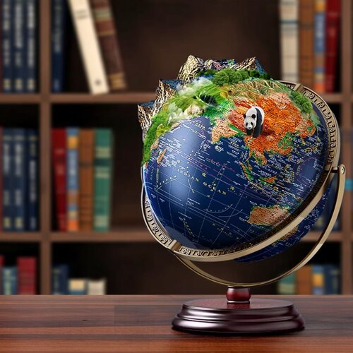 高清立体桌面地球仪地理学习