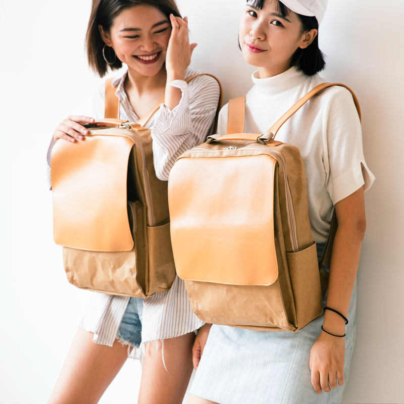 树德生活馆2018新款时尚休闲英伦双肩包户外旅行背包女15寸电脑包