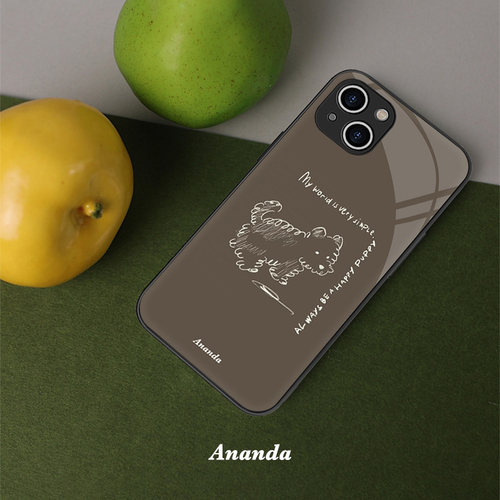 潦草线条小狗iPhone15苹果15promax小米14可爱全包软手机壳华为mate60/nova12红米k70新款16pro小众p70荣耀90