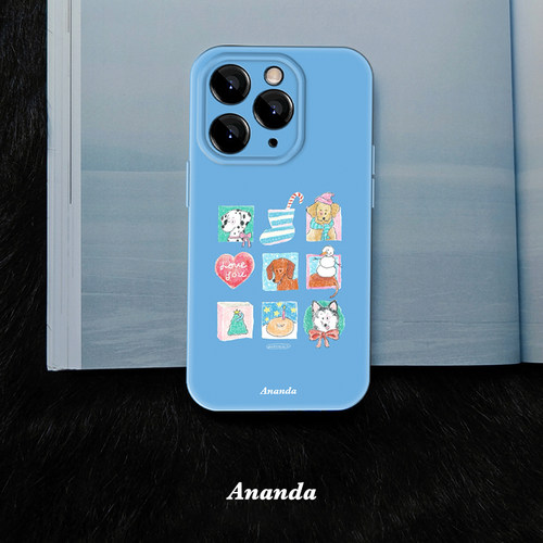 萌宠iPhone16promax苹果15小狗13蓝色mate60华为p70小众ins可爱nova12小米14荣耀90vivoS18软菲林全包手机壳9