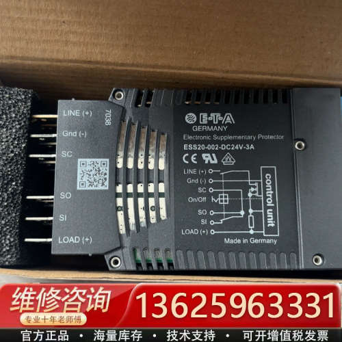 德国ETA电子辅助保护器ESS20-002-DC24V-[议价]