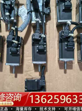 三菱伺服电机HG-KR13，100W功率，3AC 112V电[议价]