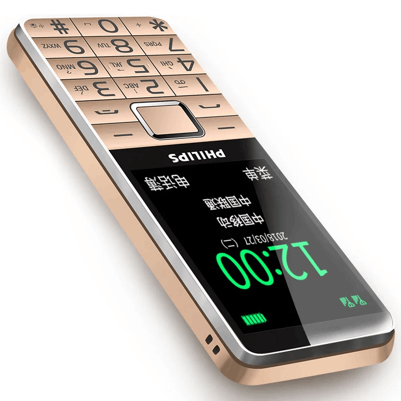 ?Philips/·ÉÀûÆÖ E132X³¬³¤´ý»úÀÏÈË»úÀÏÄêÈËÖ±°åÊÖ»ú´ó×ÖÌå´ó°´¼ü