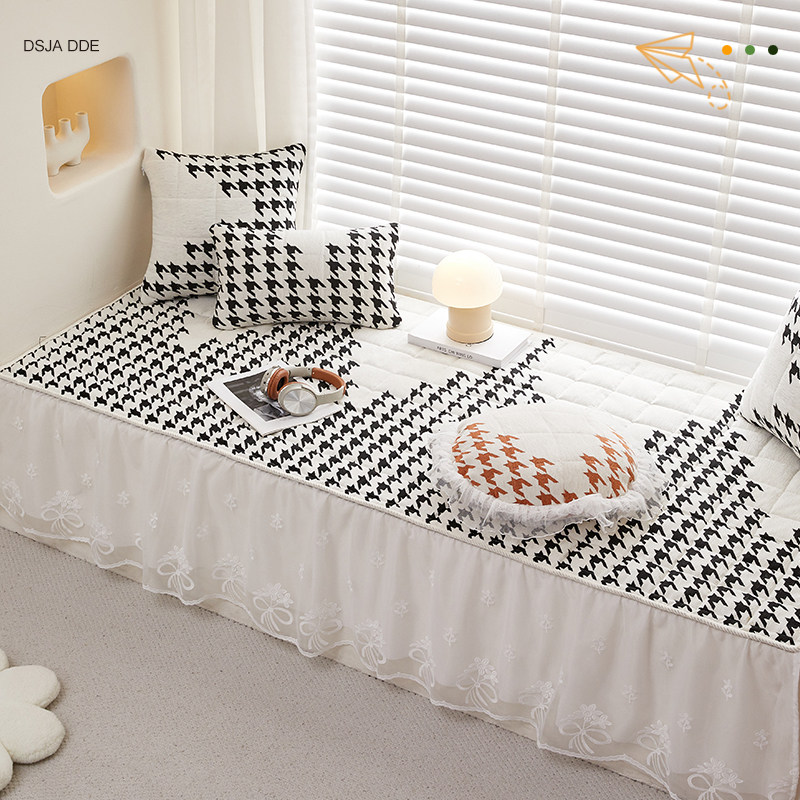 飘窗垫窗台垫新款装饰轻奢四季通用防滑主卧阳台坐垫子可机洗定做