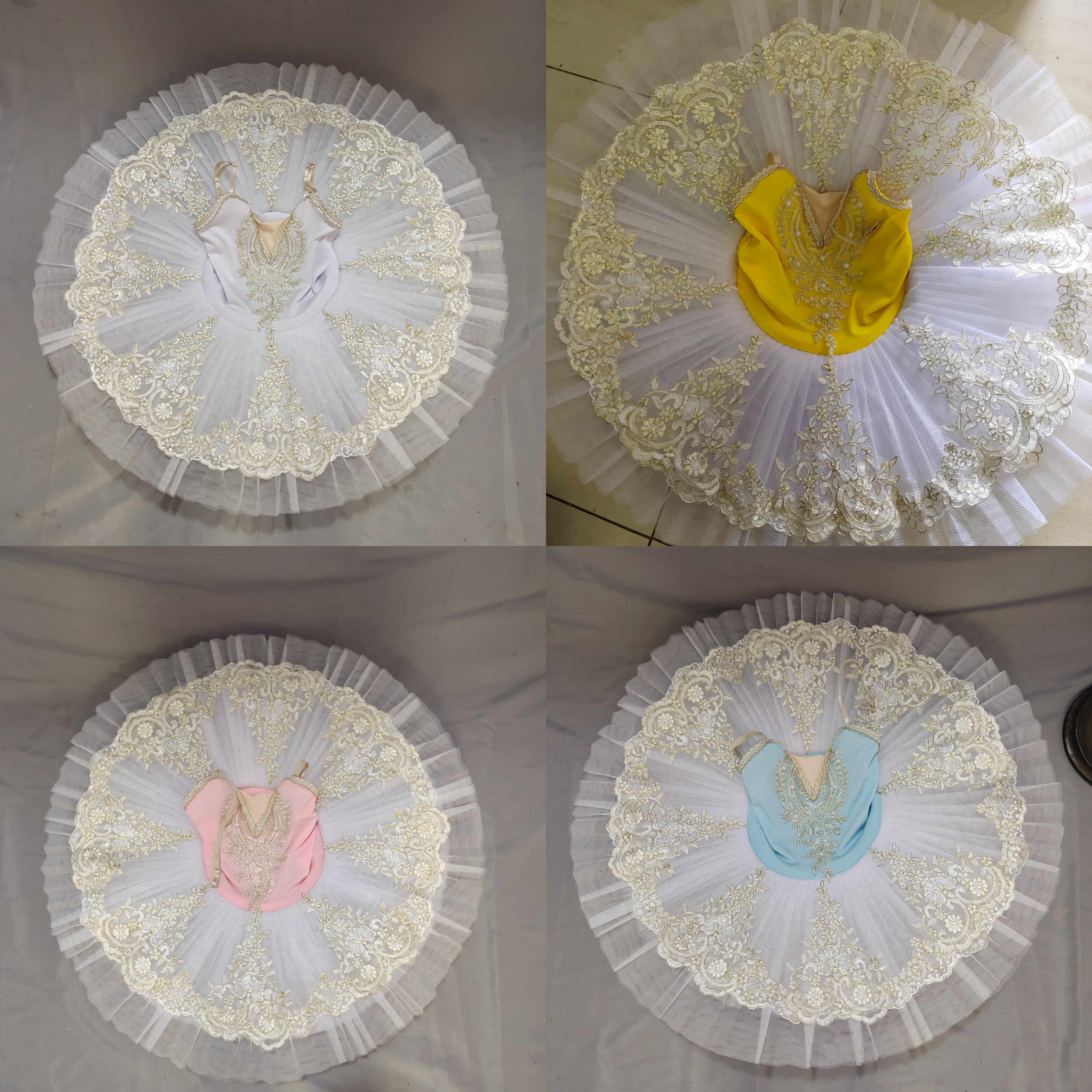 儿童芭蕾舞裙专业小天鹅演出服女童芭蕾tutu裙公主纱裙蓬蓬裙夏季