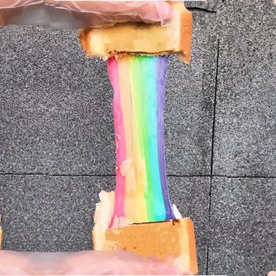 都乐梦面包超长彩虹拉丝