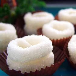 国民媳妇刘涛喜爱的地方名吃中式甜甜圈传统糕点心手工玉环白糖糕