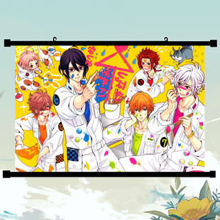 BROTHERSCONFLICT兄弟战争周边海报梓侑介奈绘麻艺术布料挂画现货