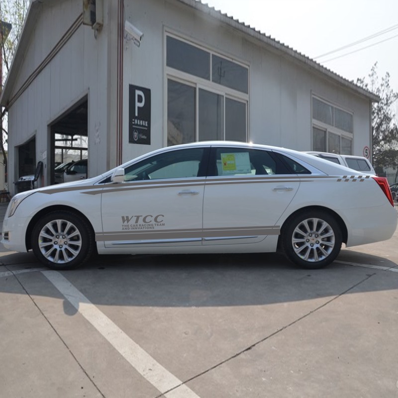 新款凯迪拉克XTS车贴ATS车身腰线拉花CTSSTS改装汽车贴纸