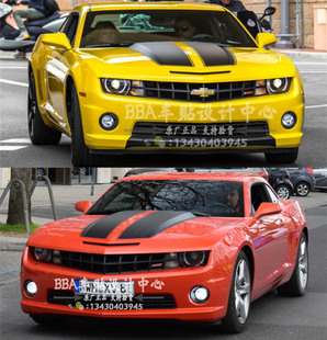 雪佛兰科迈罗拉花 大黄蜂SS车贴 科鲁兹 迈锐宝 汽车贴纸改装拉花