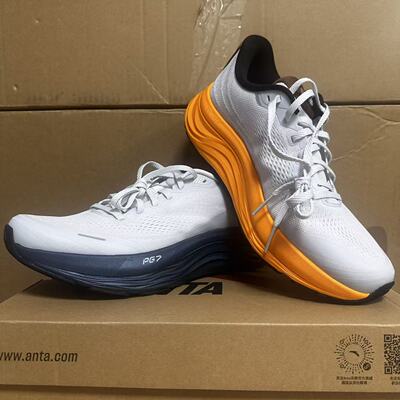 安踏旅步2 PG7中底缓震跑步鞋男2025新款跑步鞋男运动鞋112525546