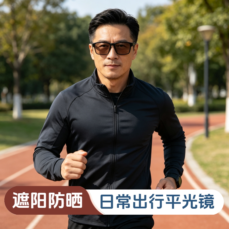 正品可验水晶石头眼镜 男女款大框太阳镜中老年人养眼墨镜平光镜