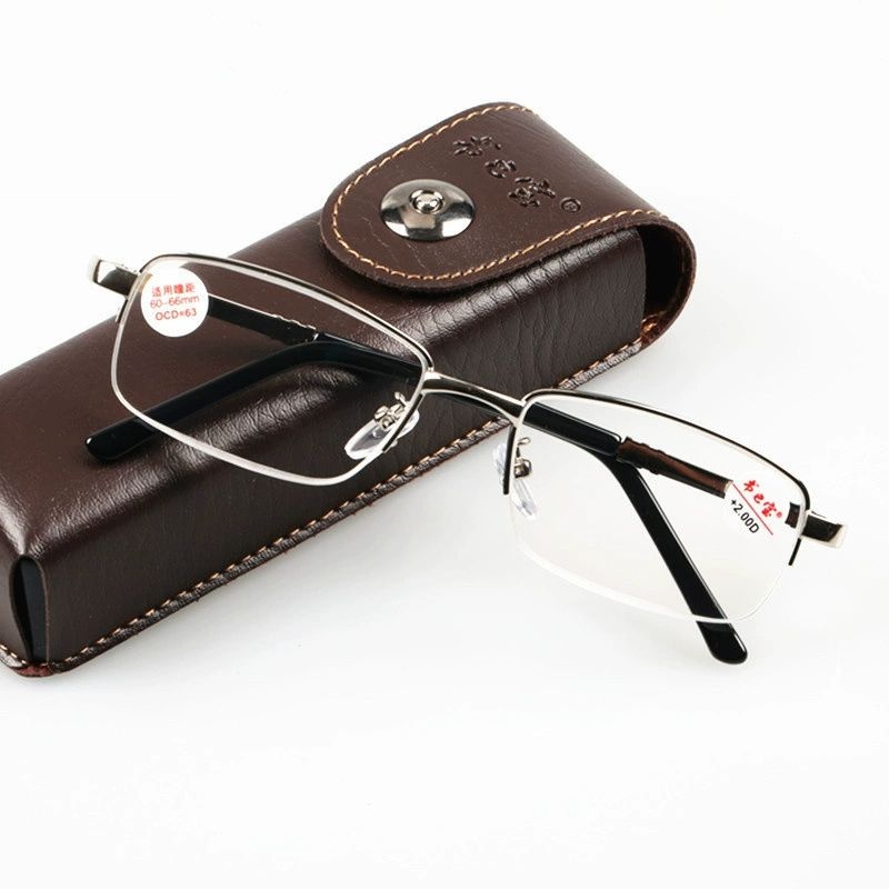 男女超轻老花镜175度600度半框