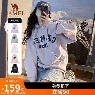 王俊凯同款骆驼卫衣男女装秋冬新款爆款复古美式连帽休闲运动上衣