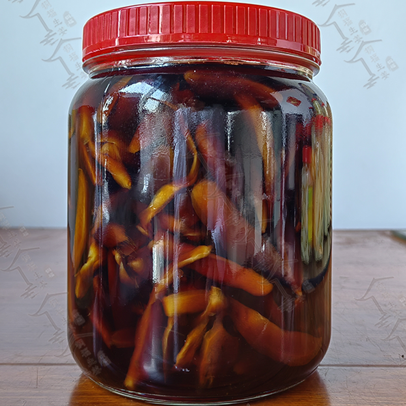 铜陵姜酱油姜生姜片腌制姜丝咸菜下饭菜佐餐泡仔姜嫩姜芽酱菜大全