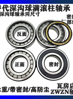 国产ZWZN高承重满滚柱轴承NCF2310V 开式 带密封