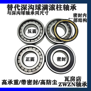 国产ZWZN高承重满滚柱轴承NCF2310V 开式 带密封
