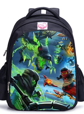 乐高LEGO Ninjago Season5双肩书包男女同款3-12岁1234年级
