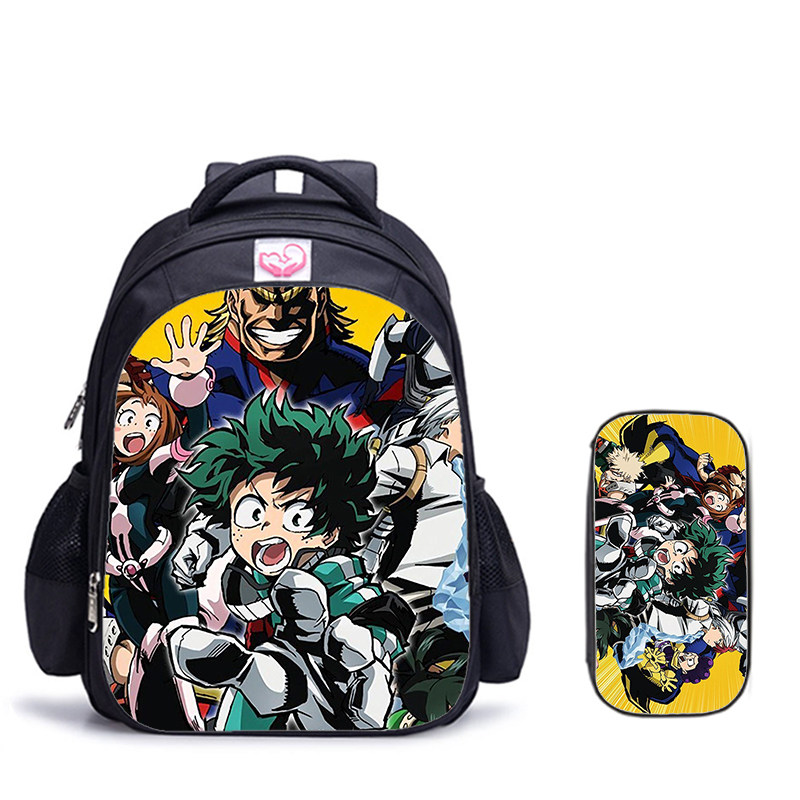 My Hero Academia儿童大容量动漫卡通背包+笔袋-两件套,文具电教/文化用品/商务用品,学生书包,淘宝优惠券,粉丝福利购,淘宝优惠卷