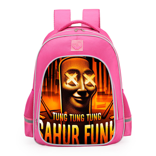 海经木棍人Tung Sahur2系列卡通减负护脊反光包 Tung