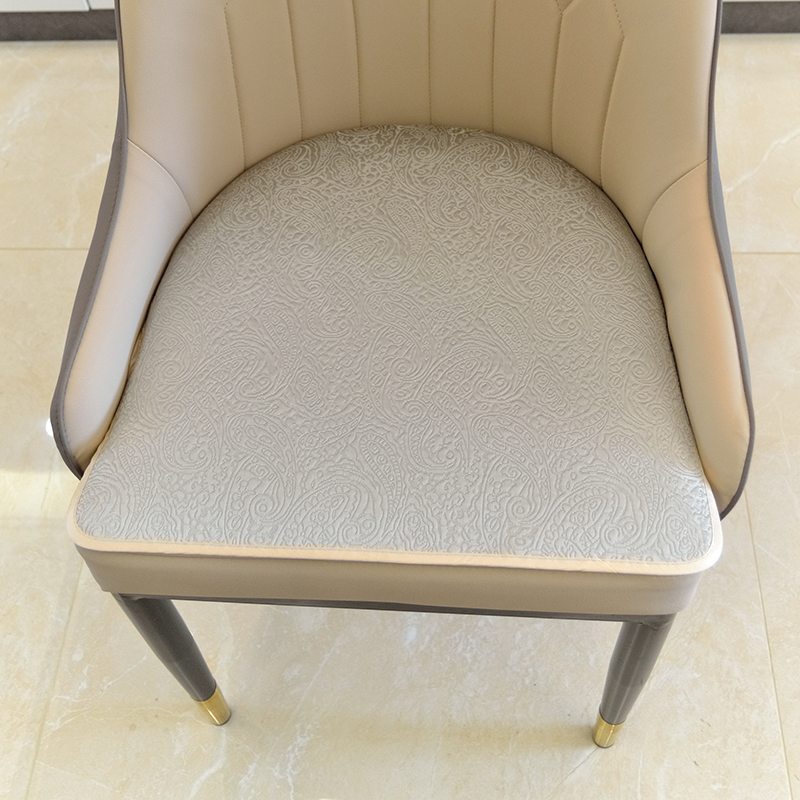 简约纯色现代马蹄形餐椅垫 U型弧形薄款四季通用防滑凳垫坐垫座垫