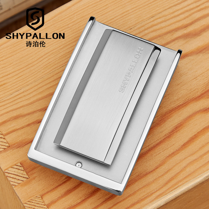 男士皮带扣头3.5cm内穿式平滑扣年轻人腰带扣头316不锈钢皮带头