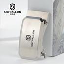 诗泊伦男款 高档316不锈钢自动皮带扣头外穿腰带头卡子配件3.5CM