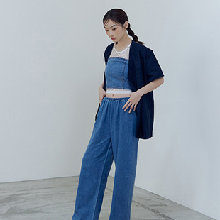 流行日韩时尚 休闲裤 百搭学生亲肤新款 透气ins牛仔裤 夏季 HAVEC