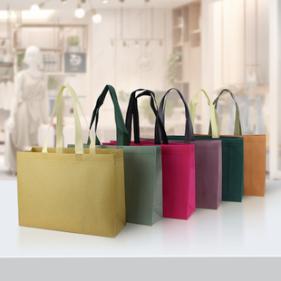 无纺布袋手提袋定制环保购物袋定做印刷logo广告袋子订制加厚特大