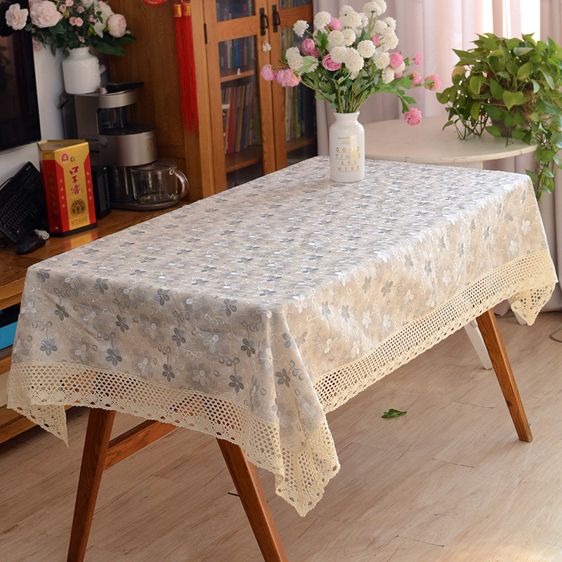 美式餐桌桌布台布茶几床头柜盖巾轻奢高级感棉麻长方形,居家布艺,桌布,淘宝优惠券,粉丝福利购,淘宝优惠卷