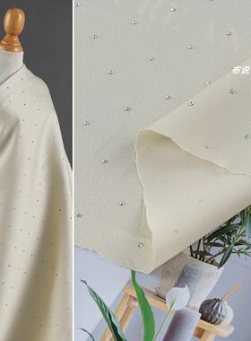 闪亮烫钻仿醋酸面料晚礼服连衣裙