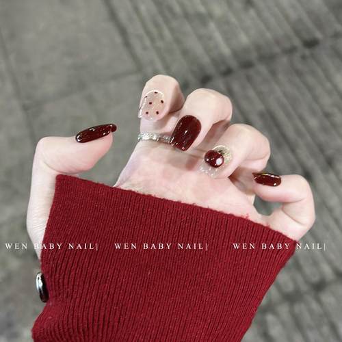 咬一口苹果~红色显白新年小短甲