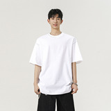 现货TT527-特p28高级感潮流圆领短袖t恤男宽松休闲半袖2025，男装T恤，星座1014