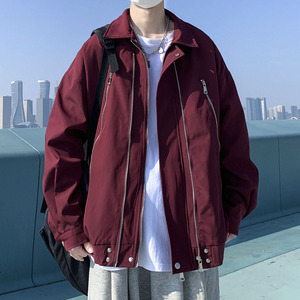 现货-2025春季双拉链夹克外套1014-JK6208-p88-限控118图片
