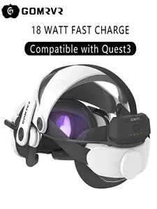 GOMRVR [G3pro头戴适用Meta Queat3/Quest3S充电磁吸18瓦电池更换]