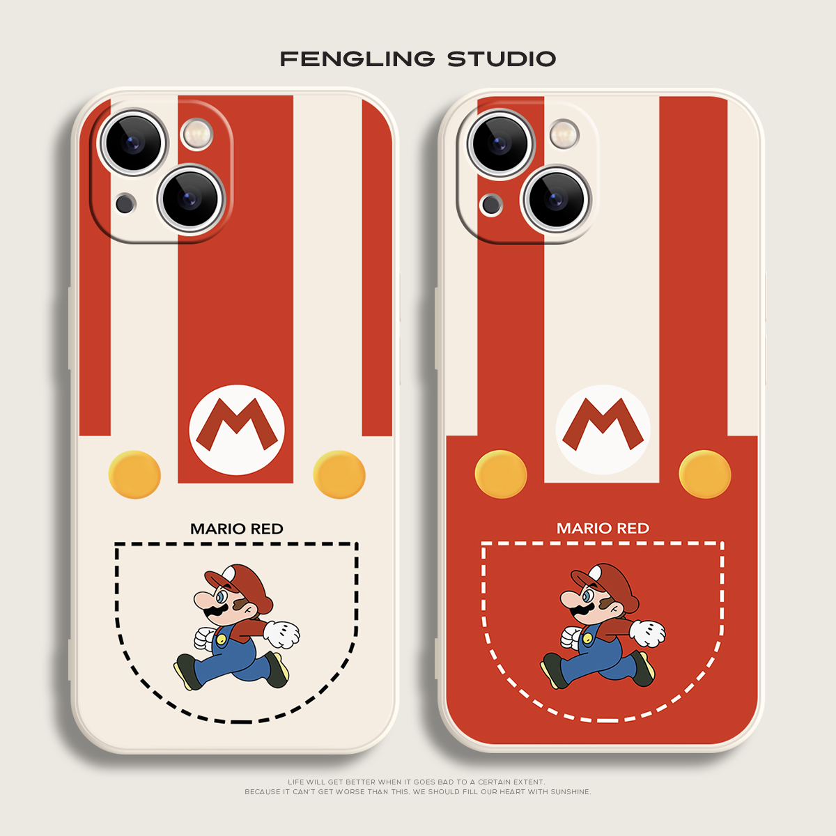 马里奥iPhone16promax苹果14小米15华为mate70pro新款p60红米K80适用opporeno13荣耀X50i软vivos20情侣手机壳
